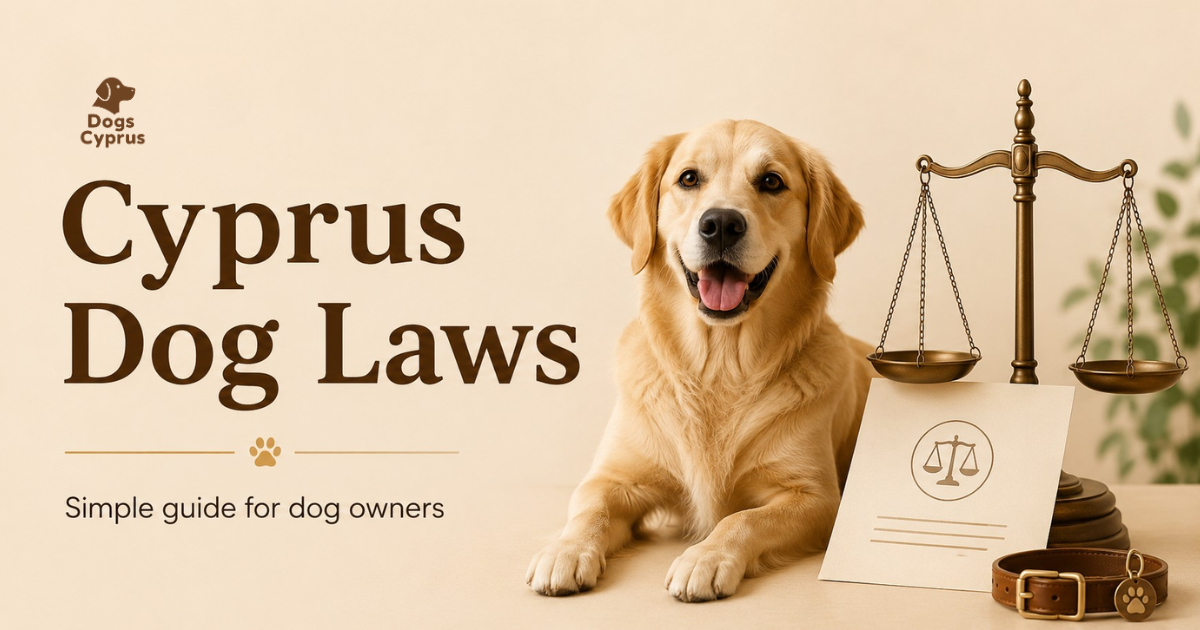 Cyprus dog laws guide for responsible dog owners
