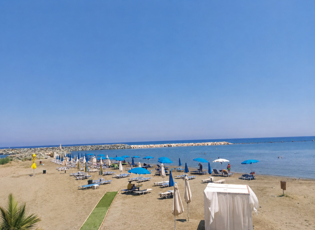 Steratzia Dog Beach — dog-friendly place in Cyprus