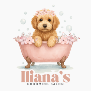 Iliana’s grooming salon logo